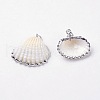 Electroplate Shell Pendants BSHE-L036-05-2