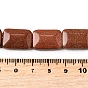 Synthetic Goldstone Beads Strands G-S386-A06-5