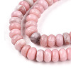 Natural Pink Opal Beads Strands G-T140-75A-3