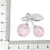 Alloy & Acrylic Pendants PALLOY-S053-01P-B-3