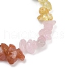 Chakra Natural Mixed Gemstone Chips Stretch Bracelets for Women BJEW-JB11633-02-4