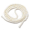 Electroplate Opaque Glass Beads Strands EGLA-K014-A-B01-2