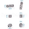 Tibetan Style Alloy Beads PALLOY-PH0012-21-2