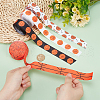   4 Rolls 4 Colors Sport Ball Print Grosgrain Ribbon OCOR-PH0004-07B-3