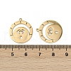 304 Stainless Steel Pendants STAS-U052-02B-G-3