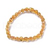 Natural Mixed Gemstone Bead Stretch Bracelets BJEW-K213-M05-3