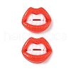 Funny Opaque Resin Cabochons CRES-D312-01B-1