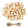 SUPERFINDINGS Wood Beads WOOD-FH0002-29B-1