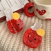 Table Tennis Racket Cellulose Acetate(Resin) Claw Hair Clips PW-WG90B61-01-5