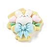Opaque Resin & Plastic Cabochons RESI-K029-03B-1