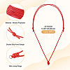 Eco-Friendly Korean Waxed Polyester Braided Adjustable Necklace Makings NJEW-TAC0015-03-8