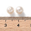 Plastic Imitation Pearl Beads FIND-M059-01B-08-3