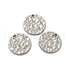 Non-Tarnish 304 Stainless Steel Pendants STAS-Q001-13P-3