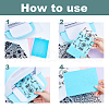 Plastic Embossing Folders DIY-WH0186-49-4