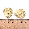 304 Stainless Steel Pendants STAS-N109-21G-3