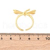 Brass Cuff Rings for Women RJEW-U047-36G-5