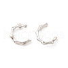 S925 Sterling Silver Stud Earrings EJEW-P305-01F-P-4