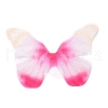Gradient Color Cloth Butterfly Ornaments DOLL-PW0008-009B-29-1