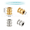 Unicraftale 60Pcs 2 Colors 201 Stainless Steel Beads STAS-UN0052-07-3