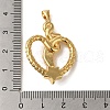 Brass 
 Pendants KK-R162-031A-G-3