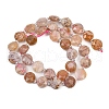 Natural Cherry Blossom Agate Beads Strands G-C116-A173-01-3