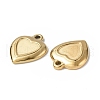 Ion Plating(IP) 304 Stainless Steel Pendants STAS-C066-02G-3