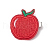 Cloth Apple Alligator Hair Clips PHAR-JH00127-4