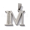 201 Stainless Steel Pendants STAS-Q342-53P-M-1
