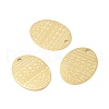 Ion Plating(IP) 304 Stainless Steel Pendants STAS-C048-07G-2