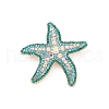 Zinc Alloy Rhinestone Brooch JEWB-C040-01A-G-1
