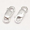 925 Sterling Silver Lobster Claw Clasps STER-F014-08D-1