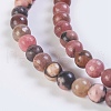 Natural Rhodonite Beads Strands G-K254-04-4mm-3