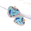 Bohemia Style Alloy Enamel Pendants PW-WG44489-04-1