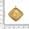 304 Stainless Steel Pendants STAS-B092-14G-3