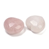 Mother's Day Gifts Heart Natural Rose Quartz Palm Stone G-C186-03H-3