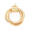 PVD Vacuum Plating 304 Stainless Steel Pendants STAS-A059-01B-G-2