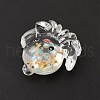 Luminous Transparent Resin Pendants RESI-A022-02B-4