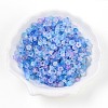 Frosted Transparent Acrylic Beads X-OACR-N137-72K-1
