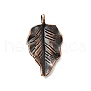 Tibetan Style Alloy Pendants TIBE-L008-16R-1