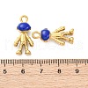 304 Stainless Steel Enamel Pendants STAS-B085-26G-3