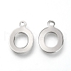 201 Stainless Steel Charms X-STAS-C021-06P-O-2