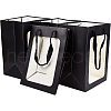 BENECREAT Kraft Paper Bags with Handle AJEW-BC0001-55A-A-1