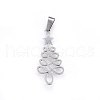 Non-Tarnish 304 Stainless Steel Pendants STAS-P209-45P-2