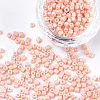 Baking Paint Glass Beads SEED-S023-11A-08-1