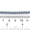 Transparent Electroplate Glass Beads Strands GLAA-T032-T4mm-C03-4