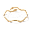 Ion Plating(IP) 304 Stainless Steel Cuff Bangles for Women BJEW-Z078-09G-3