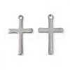 Tarnish Resistant 201 Stainless Steel Pendants STAS-F192-062P-2