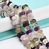 Natural Mixed Quartz Beads Strands G-D091-A04-2