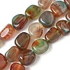 Natural Agate Beads Strands G-H295-D01-15-2