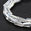 Electroplate Glass Beads Strands EGLA-J046-AB07-2